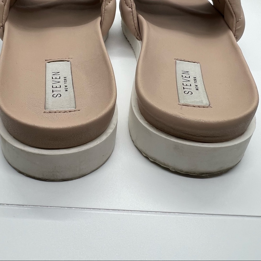 Steven By Steve Madden Lenz Slides-Size 9 Blush/N… - image 5